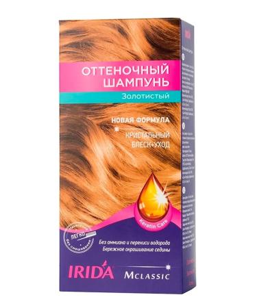 irida Golden tint shampoo 75ml