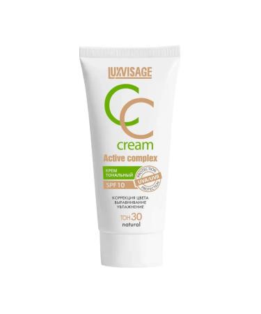 LUXVISAGE Tonal cream CC Active Complex tone 30 Natural SPF10 35g