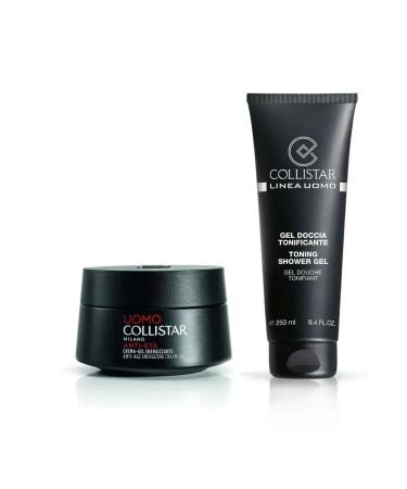 Collistar Linea umo set of men's wrinkles 50 shower gel 250 - Buy Online on GoSupps.com