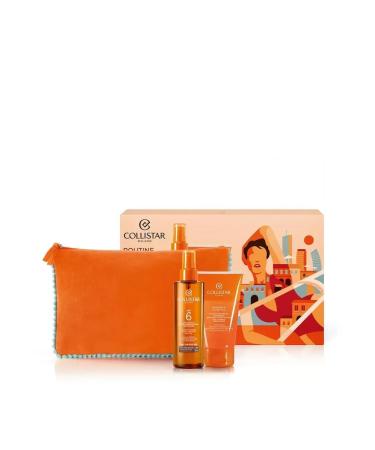 Collistar Superfire for Super Zagar oil 200 ml shampoo 150 ml purse