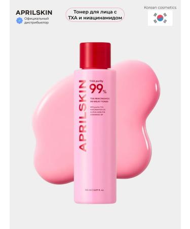 APRILSKIN Toner for the face with transxamic acid and niacinamide Korea
