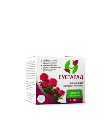 Sashera honey "Sustarad" Cartemia for pain and inflammation in the joints concentrate 100 g. - Buy Online on GoSupps.com