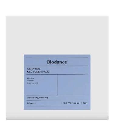 BIODANCE Restoring Gel Toner-Pads Cera-Nol Gel Toner Pads - Buy Online on GoSupps.com