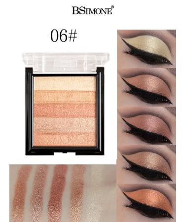 BSIMONE Highlaiter palette for decorative facial makeup #06