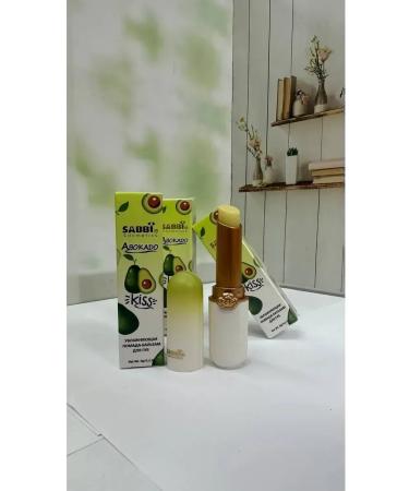 Sabbi Cosmetics Lipstick-lip balm moisturizing with taste avocado - Buy Online on GoSupps.com