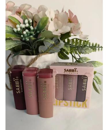 SABBI Set of lipstick 3 in 1 - Buy Online on GoSupps.com