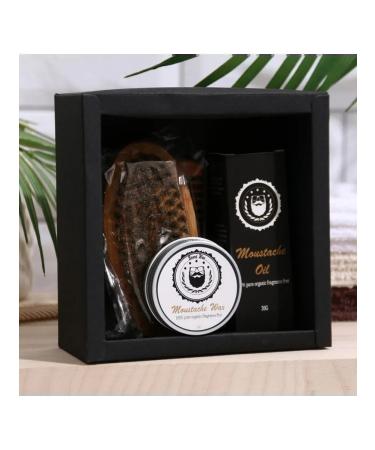 Premium-set for the care of a beard and mustache - Buy Online on GoSupps.com