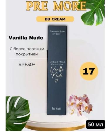 Pre More BB cream BB cream De Luxe Mood Extra Cover Vanilla Nude 17