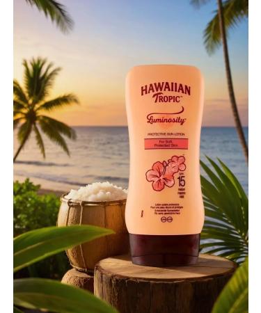 Hawaiian Tropic Cream Sunwallowiian Luminosity SPF 15