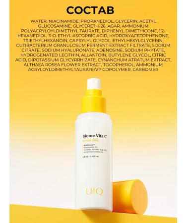 UIQ Toner Mist Facial Moisturizing Korea damaged box - Buy Online on GoSupps.com