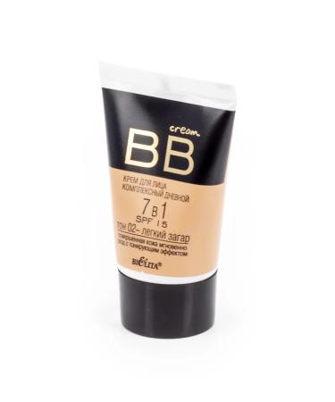 Belita BB-core for face SPF15 Cream 02 Light tan 30ml - Buy Online on GoSupps.com