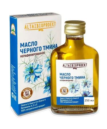 AltaiBioProject Black cerebral oil is unrefined 250 ml
