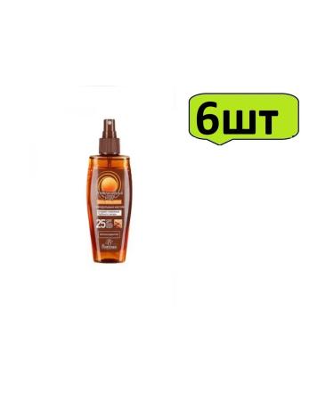 Intensively tan of SPF 25 Floresan F-119 150 ml x 6pcs