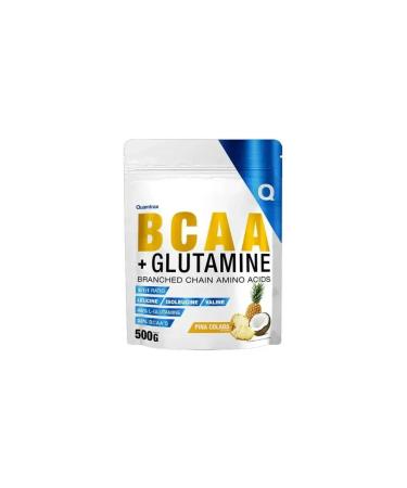 Quamtrax Nutrition Bcaa glutamine powder sports nutrition pine Kolada 500g - Buy Online on GoSupps.com