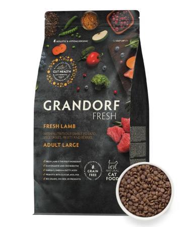 Grandorf fresh Feed for cats of large breeds lambs with a battal of 2 kg - Buy Online on GoSupps.com