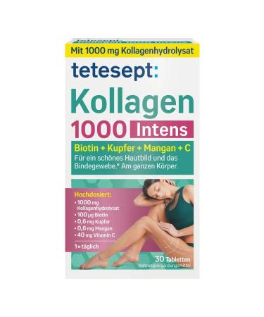 Tetesept Collagen 1000ed. 30 pcs 41 g