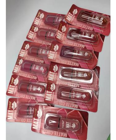 Karite Lipstick matte liquid 12 pcs