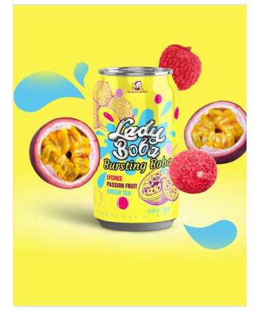 Red Dragon St Petersburg Babble Boba Babble Boba Lichi and Marakuya 320 ml