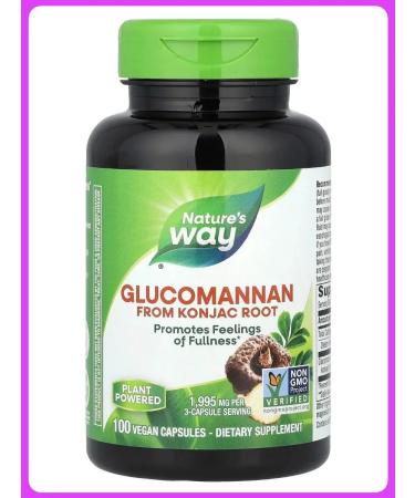 Nature's Way Glucomannan for weight loss 100 capsules