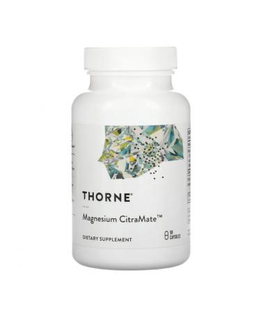 Thorne Research Magnesium citrate and Malat Magnesium Citramate 90 Capsules