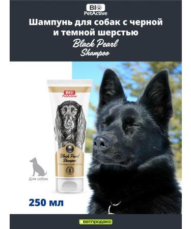 BioPetActive Black Pearl dark hair shampoo 250 ml