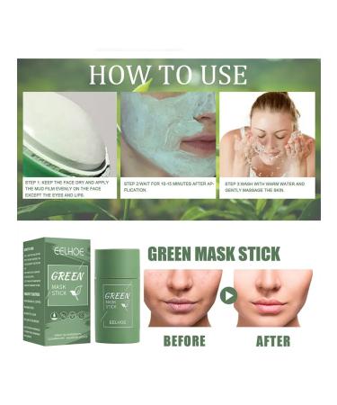 Green face mask-deep cleansing control of ma - Buy Online on GoSupps.com