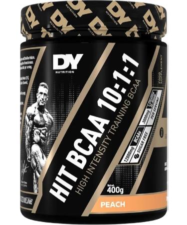 Dorian Yates Nutrition Hit BCAA 10 1 1 1 1 1 powder PEACH 400g - Buy Online on GoSupps.com