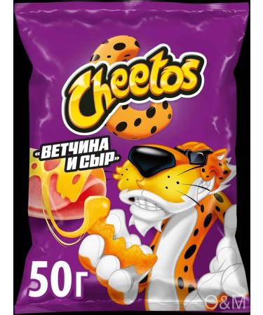 Corn chure chukuznaya chips tasted by ham and 4pcs