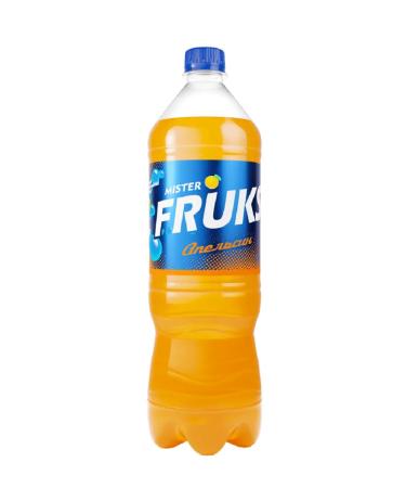Mr FRUKS Drink gas orange 1.5 l x 6 pcs - Buy Online on GoSupps.com