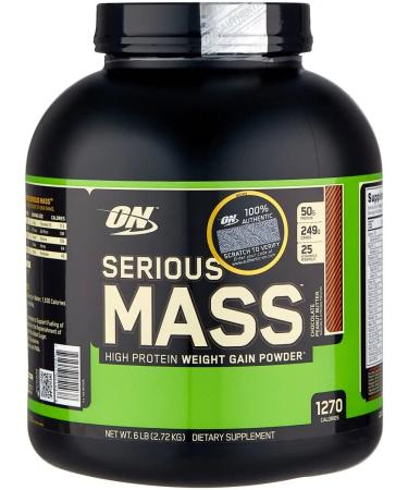 Optimum Nutrition Heiner Serious Mass 2720 (chocolate and peanuts. Oil)