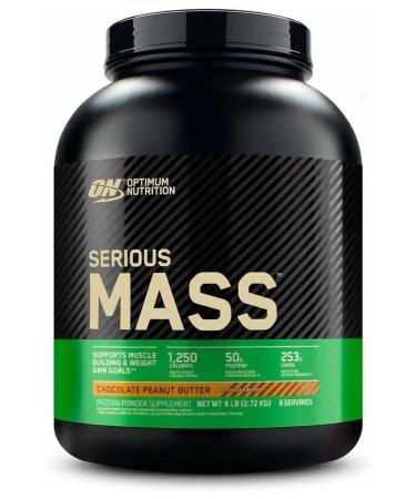 Optimum Nutrition Heiner Serious Mass 2720 (chocolate and peanuts. Oil) - Buy Online on GoSupps.com