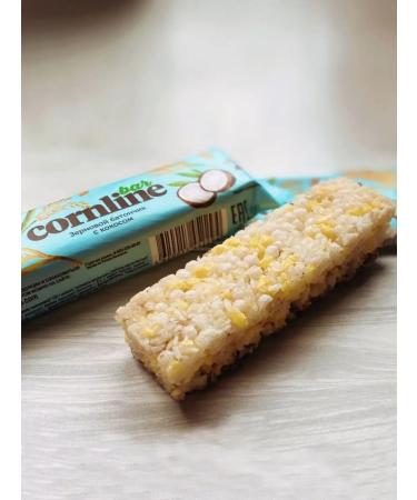 KDV A bar with coconut of whole cornline cereals 18 pcs 30 g - Buy Online on GoSupps.com