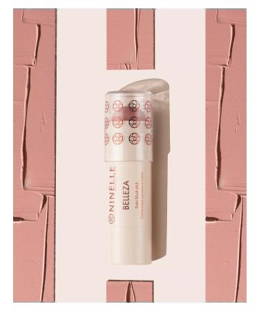 Ninelle Face blush cream satin stick Belleza No. 424 - Buy Online on GoSupps.com