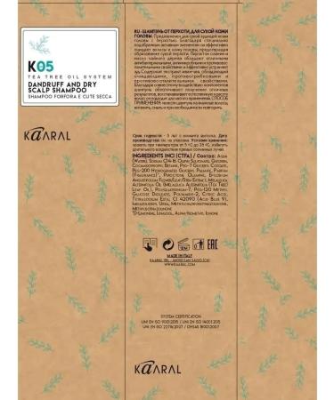 Kaaral Schapun from dandruff K05 Dandruff and Dry Scalp 1000ml - Buy Online on GoSupps.com