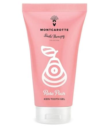 MontCarotte Children's toothpaste gel pink pear Montkarott Italy 0+ - Buy Online on GoSupps.com