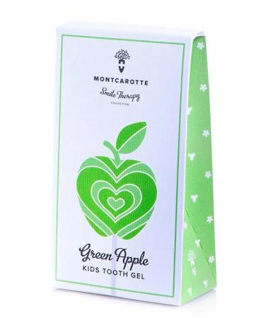 MONTCAROTTE Children's toothpaste gel Green apple Montkarott Italy - Buy Online on GoSupps.com