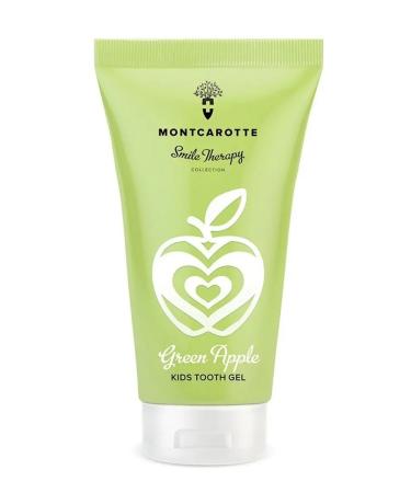 MONTCAROTTE Children's toothpaste gel Green apple Montkarott Italy - Buy Online on GoSupps.com