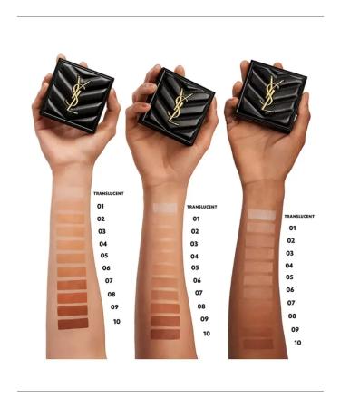 Yves Saint Laurent Compact matting powder All Hours Hyper Finish No. 01 - Buy Online on GoSupps.com