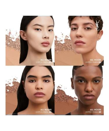 Yves Saint Laurent Compact matting powder All Hours Hyper Finish No. 02 - Buy Online on GoSupps.com