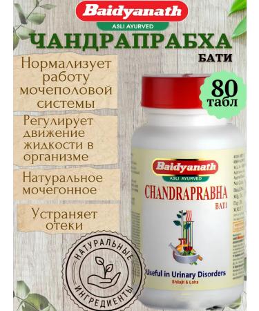 Chandrabha Bati Baidyanath 80 table