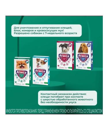 KRKA Attles of dog drops weighing up to 4 kg - Buy Online on GoSupps.com