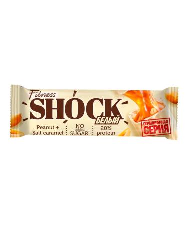FitnessShock Bars protein white peanuts 20% protein