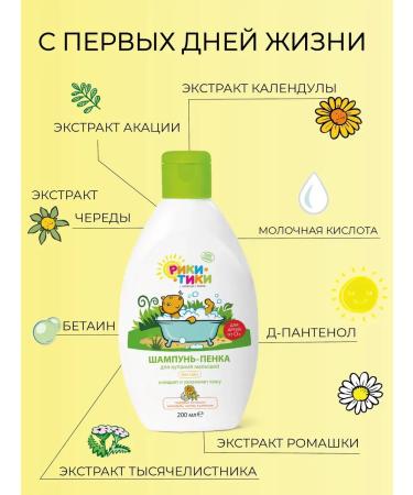 BathsTrack Children's shampoo 0 Ricky Tiki - Buy Online on GoSupps.com
