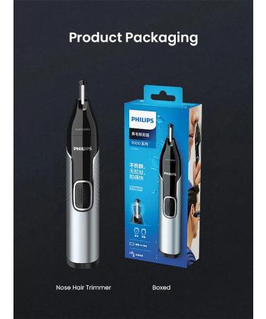 PHILIPS PHPNT5600 Nose Hair Trimmer Rotate Cutter Head No Hurt Skin - Buy Online on GoSupps.com