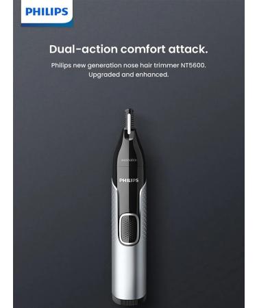 PHILIPS PHPNT5600 Nose Hair Trimmer Rotate Cutter Head No Hurt Skin - Buy Online on GoSupps.com