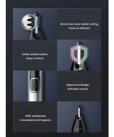 PHILIPS PHPNT5600 Nose Hair Trimmer Rotate Cutter Head No Hurt Skin - Buy Online on GoSupps.com