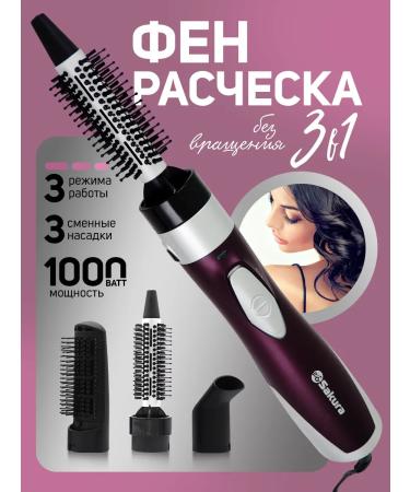 SAKURA Feng + hair combing SA-4204P 1000W 3 nozzles