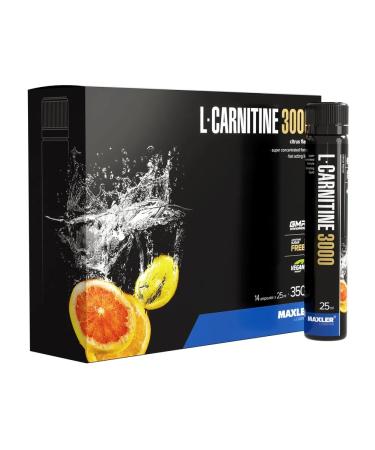 maxler L-carnitine L-Carnitine 3000-14 ampoules 25 ml Citrus