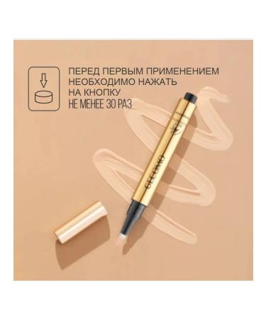 Conceler with a brush for the face and skin around the eyes - Buy Online on GoSupps.com