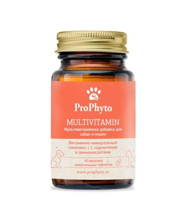 ProPhyto Vitamins for cats and dogs multivitamin 40 tablets